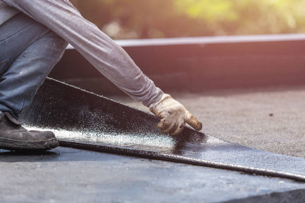 Professional Exterior Waterproofing technician working in Brinklow, MD
